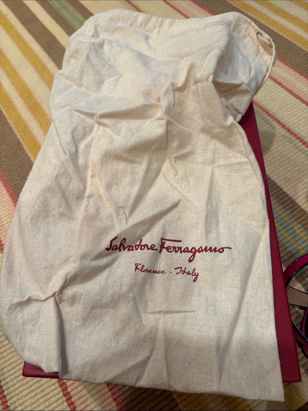 Ferragamo Pristina Sandals 7 1/2 B - Picture 8 of 8